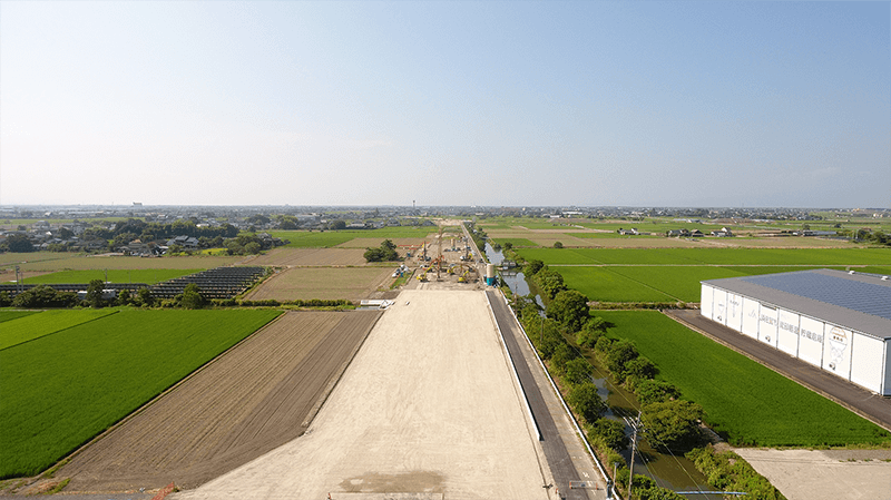 東与賀道路改良工事１