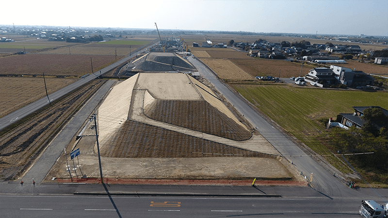 佐賀道路盛土工事２