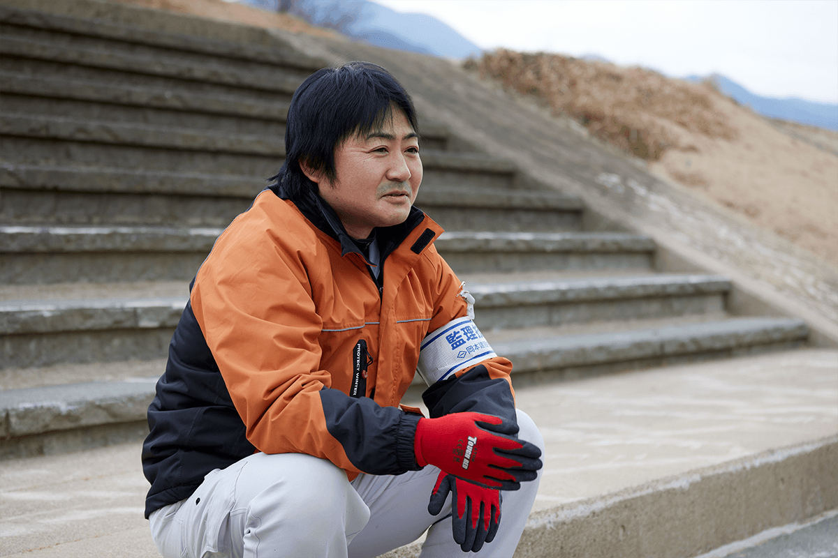 現場監督 楠田 勇介 仕事のやりがいのイメージ